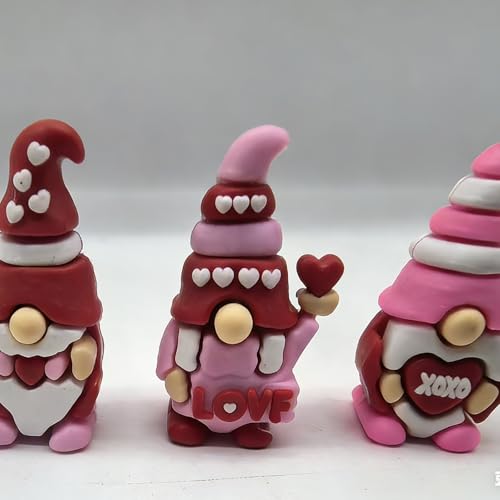 Figurines cœur PVC Saint-Valentin miniatures pour deco de table reussie - 5