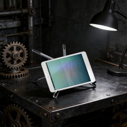 Base plegable de aluminio ajustable para laptops 10-16" miniatura 7