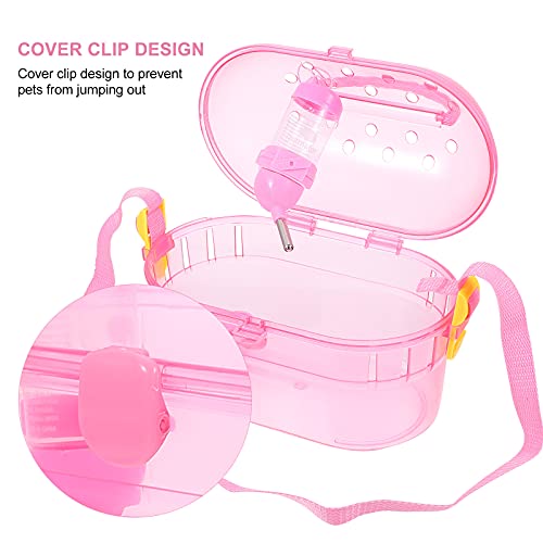 Acessórios criativos 1 conjunto caixa de transportadora ao ar livre hamster caixa de chinchila criat