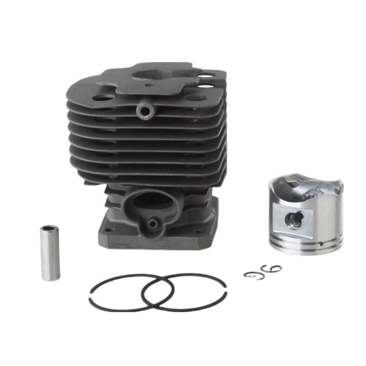 ROEDE Kit de pistón cilíndrico de 42MM y 44MM Apto for Stihl FS450 FS480 FS 450 480 Accesorios de Herramientas de jardín cortadora de césped repuestos Piezas de jardín (Size : FS480 44mm)