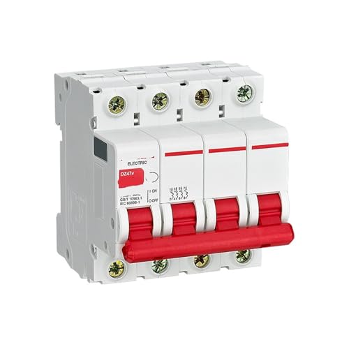 Disjoncteur DZ47v Type C 4P 63A idéal pour sécuriser le tableau de la maison