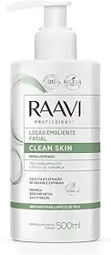 Loção Emoliente Facial Clean Skin Raavi 500 Ml