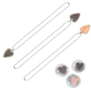 03 Collier de Choix de Guitare, chaîne de Pendentif de Choix de Guitare, Cadeau personnalisé décoratif Femmes Hommes… - Les Beatles, Paul McCartney, John Lennon, RIngo Starr, George Harrison 03 Collier de Choix de Guitare, chaîne de Pendentif de Choix de Guitare, Cadeau personnalisé décoratif Femmes Hommes… – Image 4