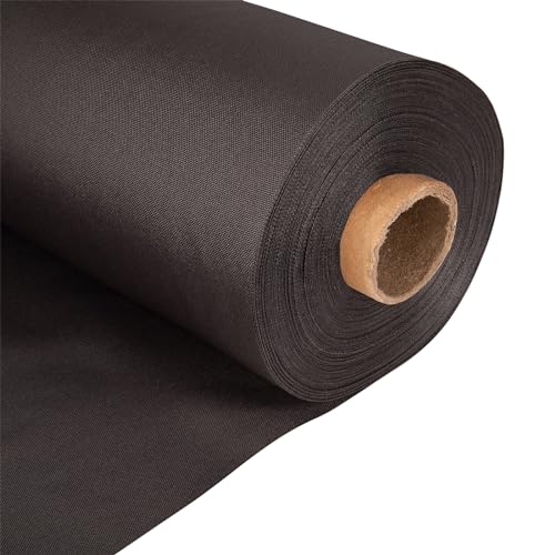 Waterproof Canvas Fabric 7Oz Heavy Duty Thick Outdoor Cover Material 150cm Wide (Grey, Per Half Metre)