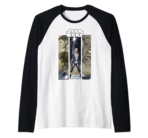 T-shirt Star Wars raglan confortable idéal pour les soirées cinéma