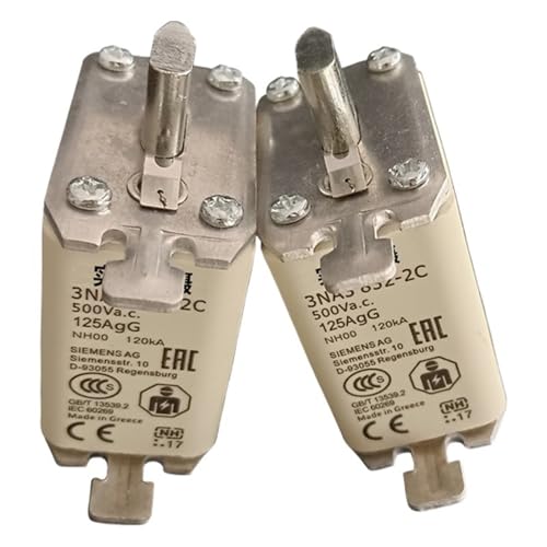 Fusible rápido de cerámica 3NA3832 para sistemas eléctricos de bajo voltaje