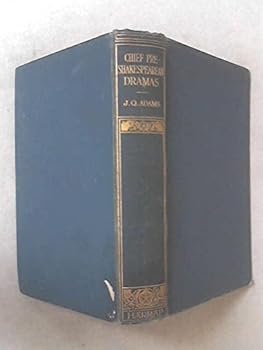 Unknown Binding Cheif Pre-Shakespearean Dramas Book