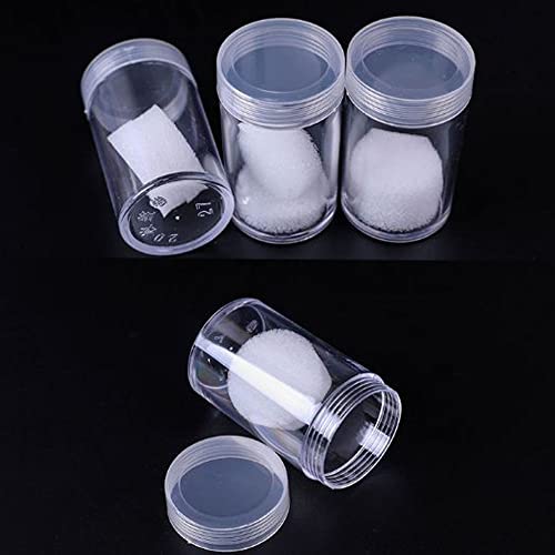 Qtopun Tubos Plásticos Transparentes para Monedas, Paquete de 10 miniatura 4