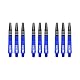 Dart-Schaft Red Dragon Nitrotech Kurze Stiele in Blau – 3 Sätze