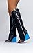 LEMONADE Women Wedge Boots Knee High Fashion Pull On Boots SENNA MULTI 8.5