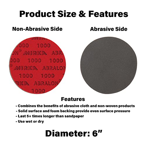 Bowlingball.com Bowling Ball Resurfacing Kit (Set Of 7 Abralon Pads) #TOP2