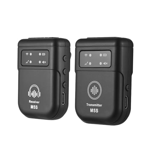 Sistema inalámbrico IEM con señal estable, transmisor y receptor recargables para estudio, banda, ensayo y presentaciones en vivo (Set transmisor receptor) miniatura 4