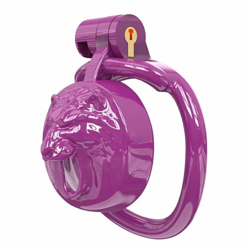 Hdynasty Mini Jaula de Inversion Fitness para Hombre con 5 Anillos Curvos Fijos (43mm/46mm/49mm/51mm/55mm) (Morado, 15-1)