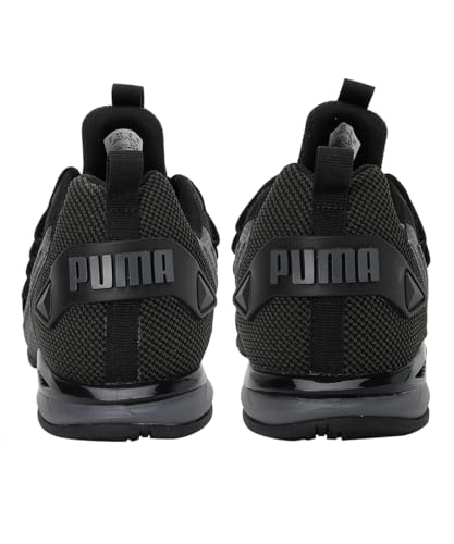 PUMA PUMA Unisex's Ion Running Shoe, Puma Black Asphalt, Womens 8