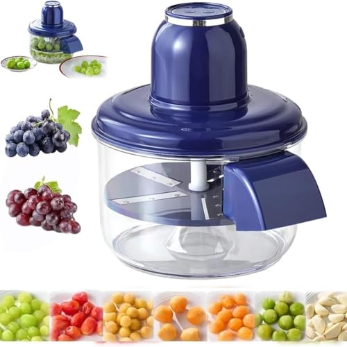Automatic Grape Peeler Machine, Electric Garlic and Cherry Tomato Peeler, Cordless Fruit Skin Remover for Small Produce, Easy Peeling Kitchen Tool (Blue, 1PC) by pjpkow - Used condition - US$13.01