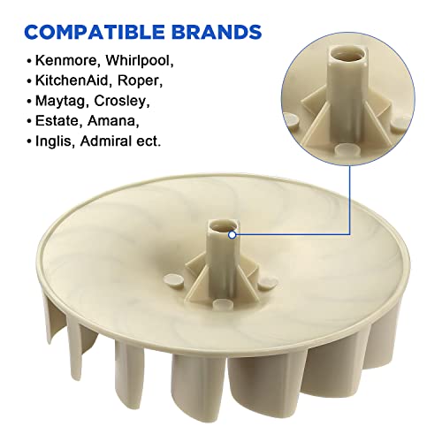694089 Dryer Blower Wheel By Freecat,Replacement Dryer Blower Assembly Compatible With Most Dryers-Replaces Ps11743785 279500 27971 299678, 338840, 343939, 343941, 695499 #TOP1