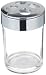 Carnation Home Fashions Clear Acrylic Tooth Brush Holder with Chrome Trim