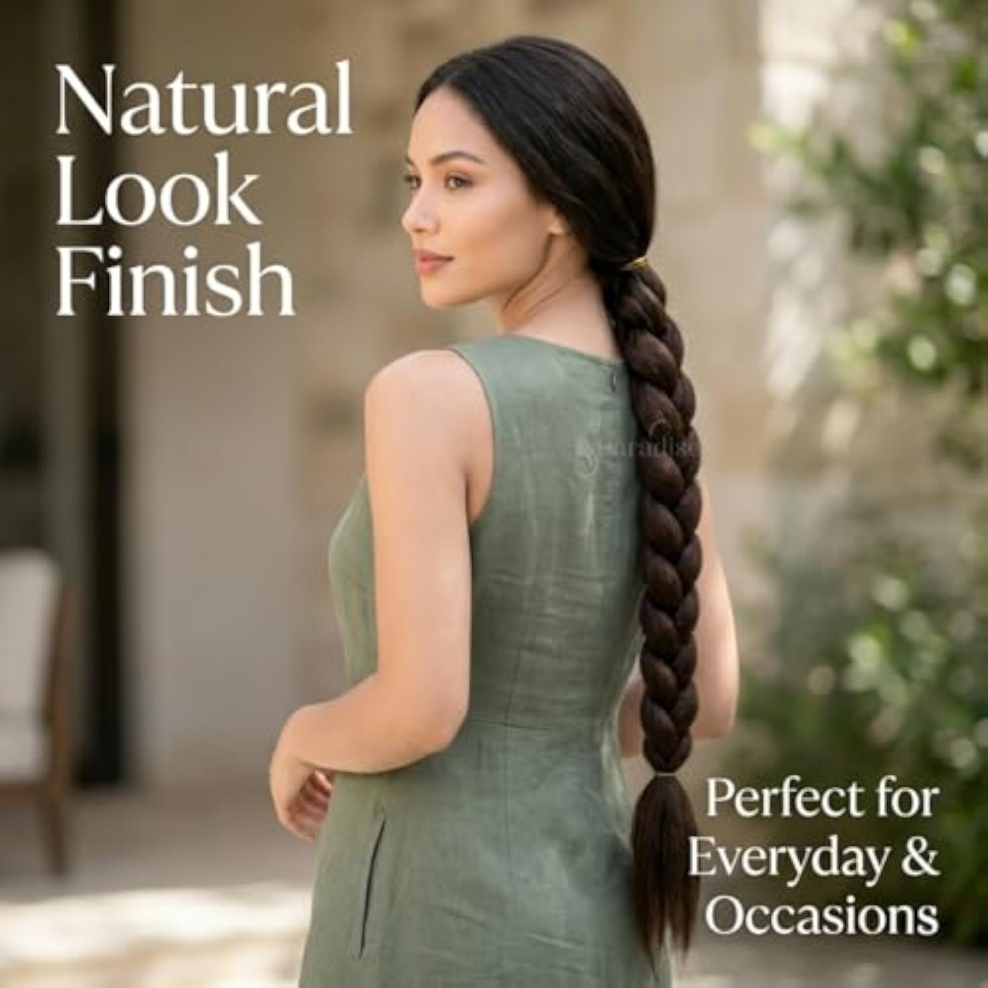 25 Inch Synthetic Hair Braid Extension for Women