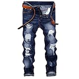 ShFhhwrl Jeans Mens Jeans Straight Hole Jeans Für Herren Casual Slim Pants Jeans Für Herren 30 164