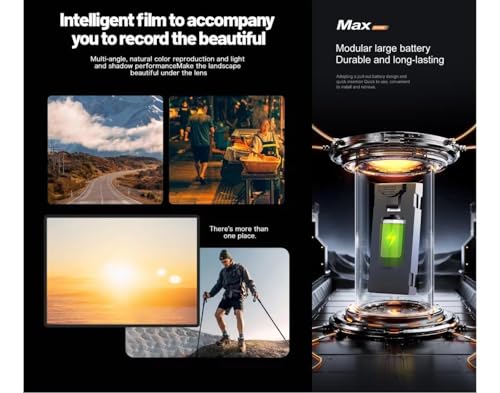 Image of Drone with 4k Camera Foldable 1080P HD Drone with FPV Live Video, Smart Gestures Selfie, Altitude Hold, One Key Take Off /Landing, 3D Flips for Kids and Adults.A2