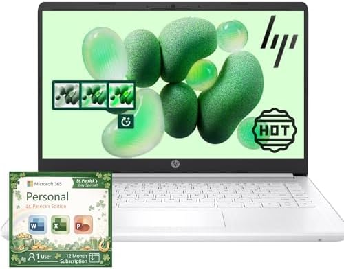 HP Home and Student Essential Laptop with Microsoft 365-1.1TB Sto...