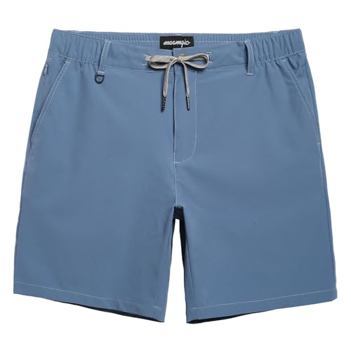 maamgic Men's 5/7 Inch Casual Classic Fit Shorts with Multi-Pocket Quick Dry Sports Shorts