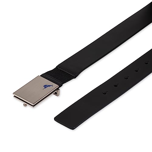 Tommy Bahama Men's Stretch Casual Plaque Buckle Belt4