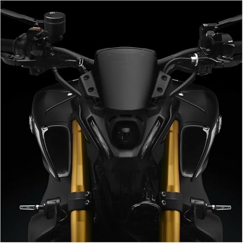 Pare-brise pour moto MT-09 solution contre le vent et les projections de route - 2