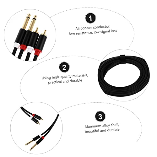 Cable de audio para altavoz ideal para conectar el amplificador de potencia en casa 5