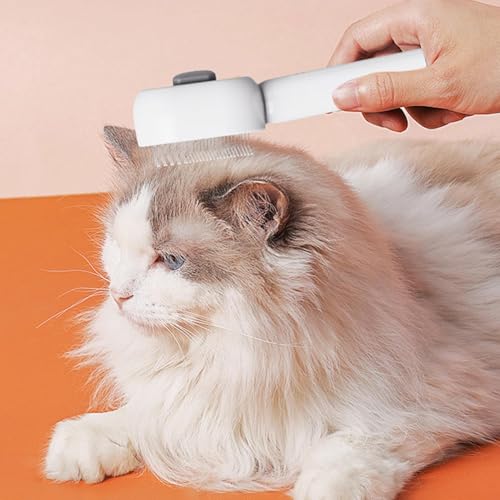 Cepillo de pulverización para gatos que elimina nudos mediante masaje 2