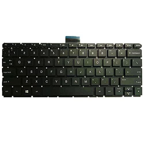 Clavier pour HP x360 310 G1 noir idéal pour le travail de bureau US