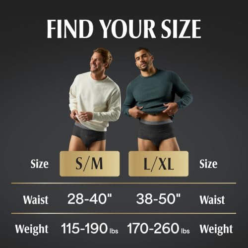 Image of Depend Real Fit Incontinence Underwear for Men, L /XL, 68 Count