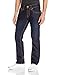 True Religion Men's Ricky with Flap Petrol Blue Super T Jean In Moore Lane