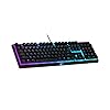 Cooler Master MasterKeys MK110 Mem-Chanical gaming toetsenbord – hybride zwevende toetsen, 6-zones RGB verlichting…