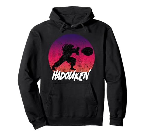 Photo de Retro Vintage Hadouken Fighter Sweat à Capuche