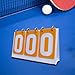 B Baosity Score Flipper Scoreboard Flipper 3 Digits Score Keeper Flip Scoreboard for Football Volleyball Tennis Ball Basketball, Yellow, 27cmx16cm