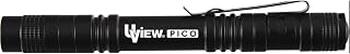UView EW42085 PICO UV Leak Detection Light, Compact Design, High Luminosity, 395nm Wavelength, Fixed Beam Focus, Durable Aluminum Alloy, Water-Resistant, Pocket Clip, AAA Battery Operated