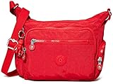 Red Rouge Kipling Womens GABBIE S Crossbody, Red Rouge, 16.5x29x22 cm