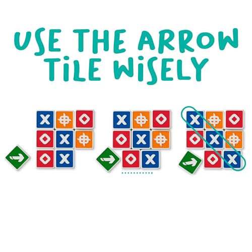 WHAT DO YOU MEME? Trixo — Fast-Paced Tile Stacking Strategy Game by FlexiQ, Brain Teasers for Kids 7+, Board Games for Family Night
