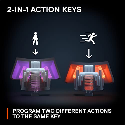 Steelseries 64856 Apex Pro Tkl 2023 Gaming Keyboard, Numeric Keypad, Wired, English Layout, Omnipoint Switch, Organic El Display, Us #TOP4