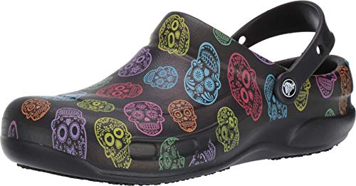 Image of Crocs Bistro Graphic Clog, Multi /Black, 8 US Men / 10 US Women M US
