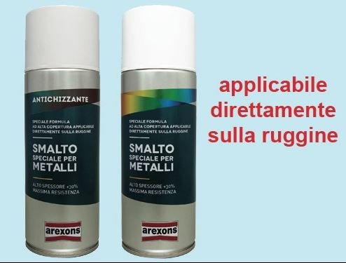 Arexons Polish Spray for metalli- New Brilliant Black Intenso Art. 543608