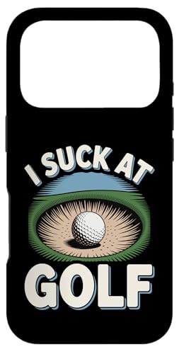 I Suck At Golf Loser Dad ȃW[N St X}zP[X iPhone 17 Pro p
