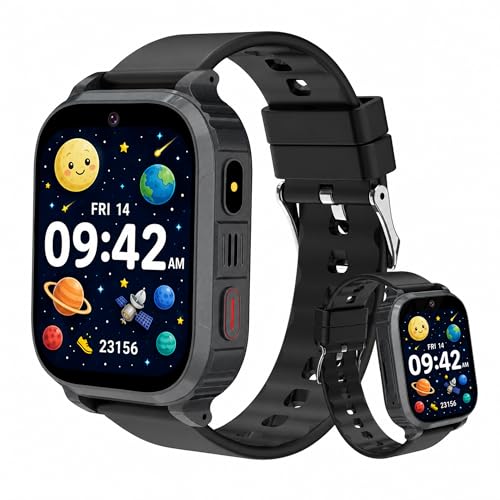 Montre connectée enfant 4G GPS montre téléphone étanche IP68 pour fille et garçon
