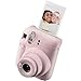 FUJIFILM INSTAX Mini 12 Instant Film Camera | Blossom Pink Bundled with INSTAX Mini Instant Film |40 Exposures + Instax Accessory Bundle + AA Batteries + Cleaning Cloth (10 Items)