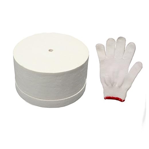 1 Large Microwave Kiln and 1 Pair of White Cotton Glove