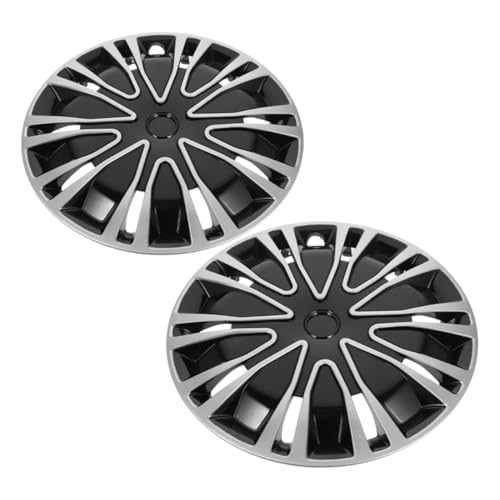 Moyeux de roue décoratifs pour voiture : lot de 2 caches protecteurs