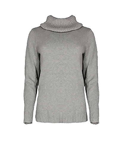 Nautica Women's Soft Knitted Turtle Neck Long Sleeve Semi Fitted Sweater