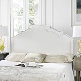 Safavieh Mercer Collection Alexia Linen Headboard, Queen, White