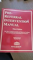 Pre-Referral Intervention Manual Third Edition B001NOHFD2 Book Cover
